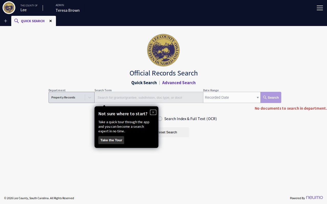 Lee County official records portal distinguished from Sheriff release records