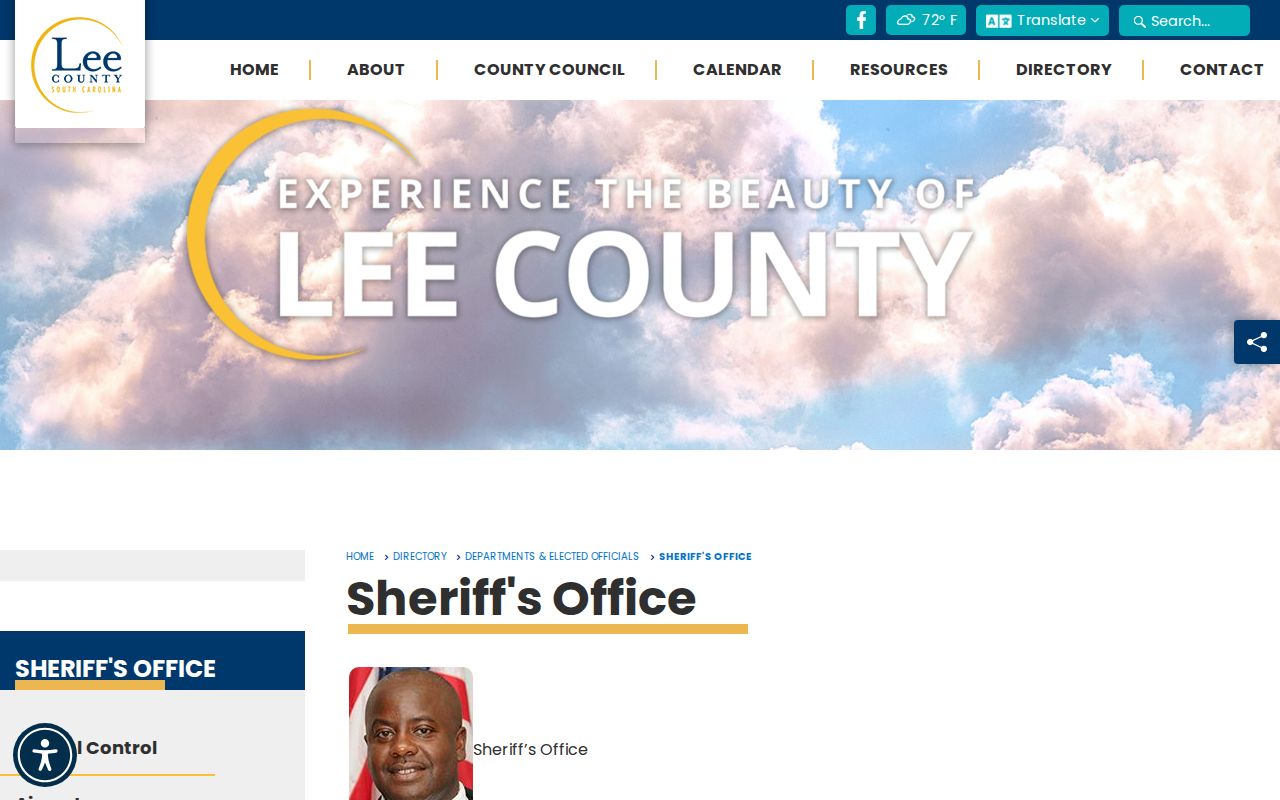 Lee County Sheriff’s Office arrest and release record contact